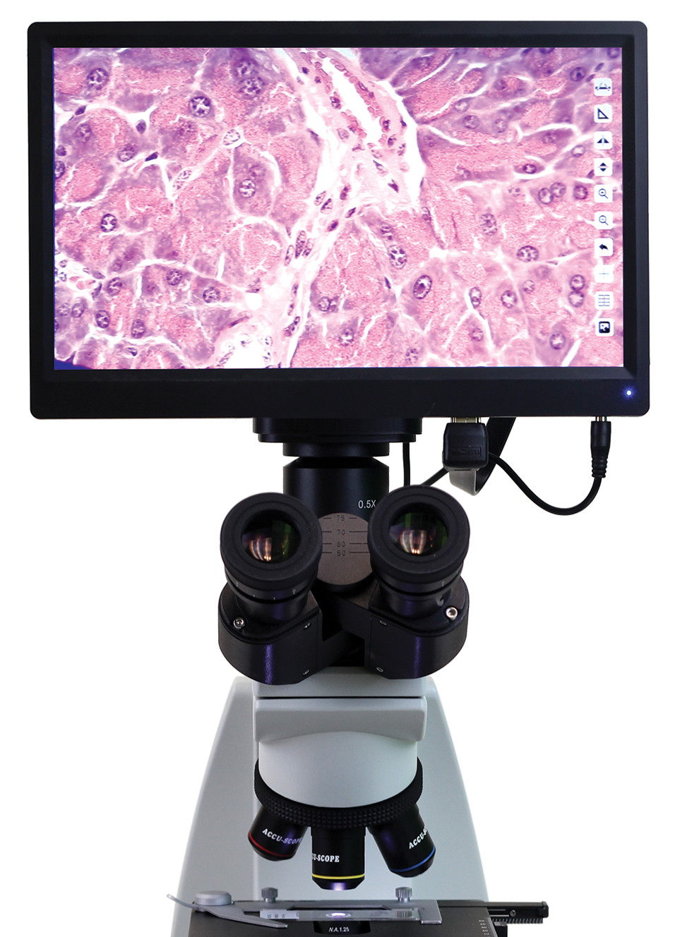 Vetscan HDmicroscope Front